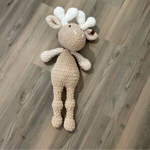 Handmade Crochet Plush Moose NEW